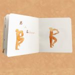 "A B Corpo" é um livro escrito e ilustrado à mão por Madalena Bastos