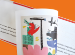 O livro "Uma casa é uma montanha é um chapéu" é para ver, ler e sentir de maneiras diferentes. É sobretudo, um livro acessível sobre o tema "casa".