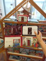 Knock! Knock! é um livro que leva o leitor numa aventura literal e imaginativa, sem nunca saber o que se encontrará ao abrir a próxima porta!