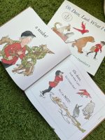 Um novo livro ilustrado “Oh dear, look what I got!” dos criadores do bestseller "Vamos à caça do urso". Cada visita que o menino faz à loja, leva sempre uma surpresa animal, Numa leitura divertida em voz alta, com uma reviravolta final e um final alegre.