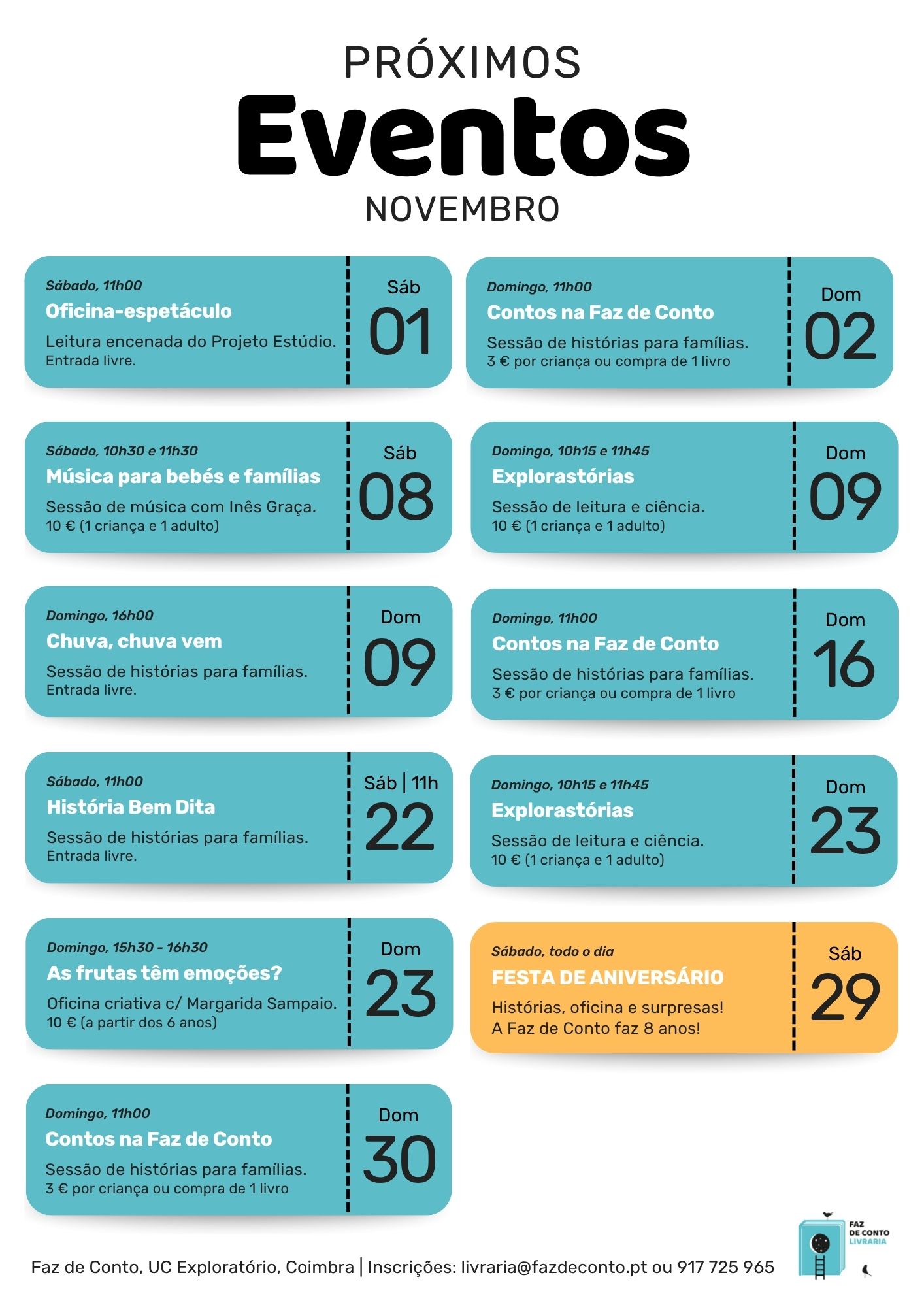 atividades faz de conto