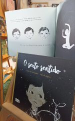 Um livro ilustrado que parte dos cinco sentidos para introduzir "O sexto sentido", aquele que nos permite ver o que não se vê à primeira vista e sentir com todo o corpo o que acontece dentro de nós.